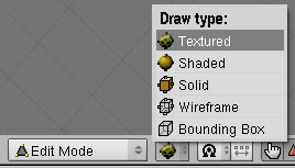 Blender: Draw Mode Menu (Texture)