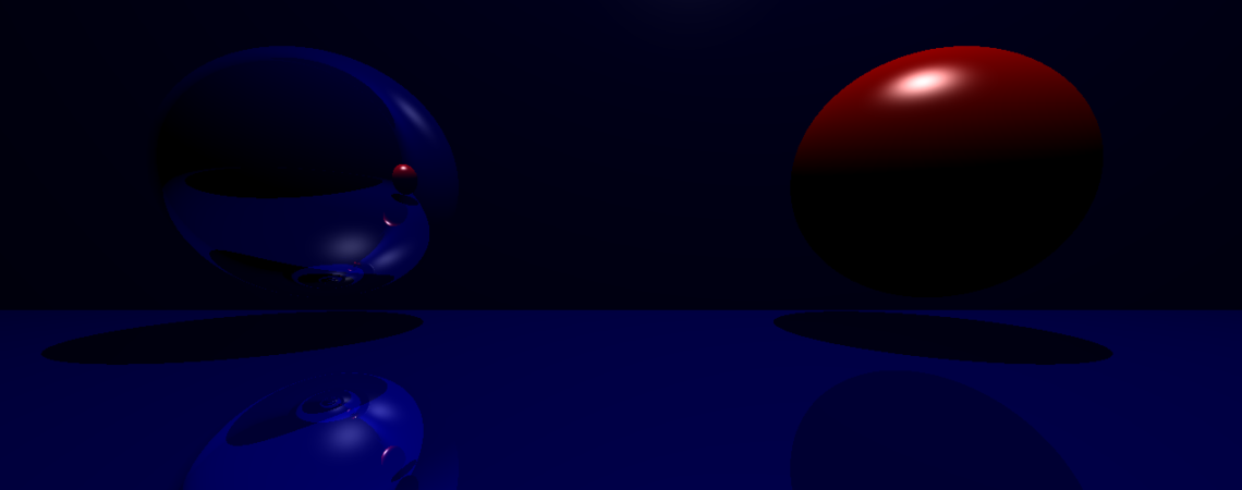 RayTracer Sample Output