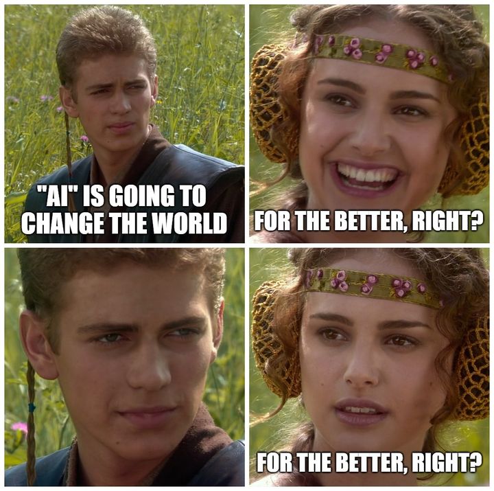 Star Wars prequel meme